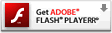Flash Playerのダウンロードサイトへ
